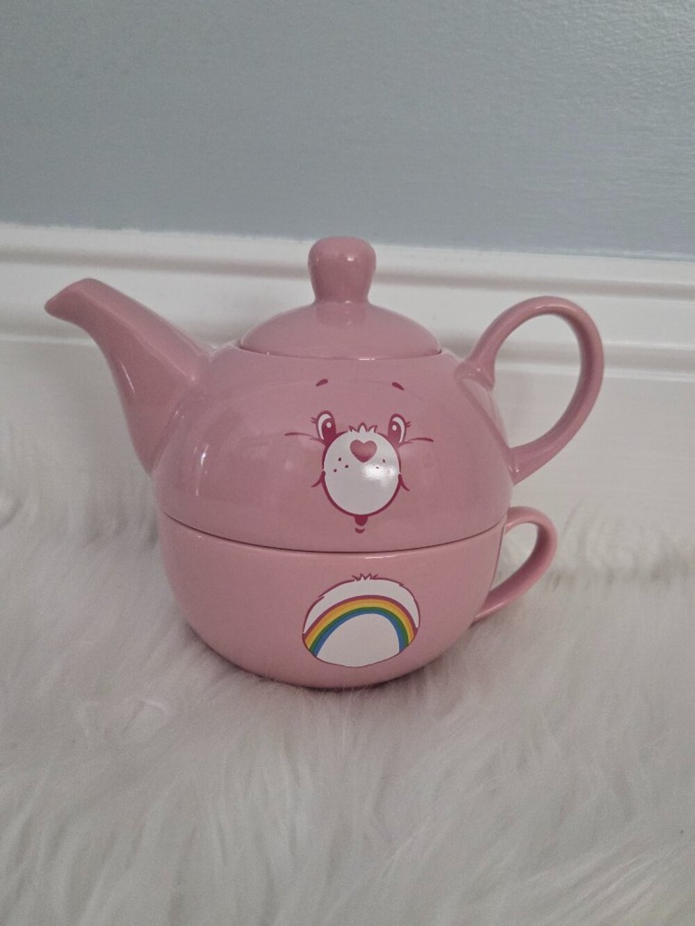 Care Bears Ceramic Cup & Tea Pot Set
